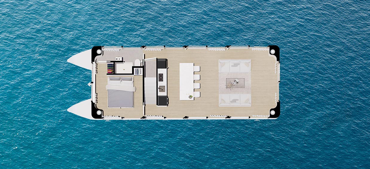 houseboat the yacht house 40